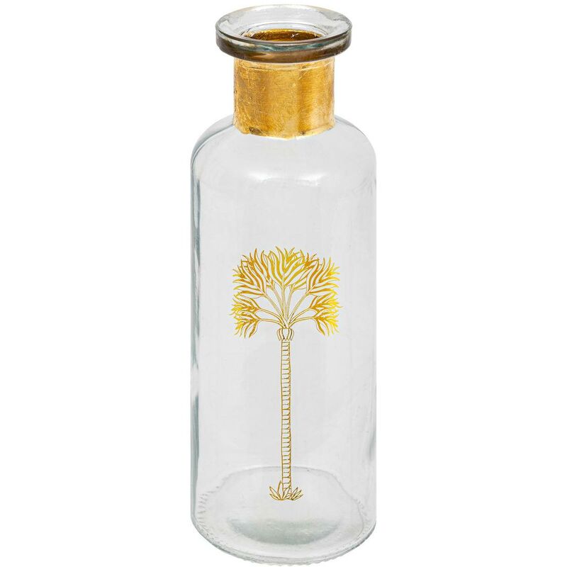 foto del prodotto atmosphera vaso per bottiglie tropical boudoir h22cm trasparente cr ateur d int rieur