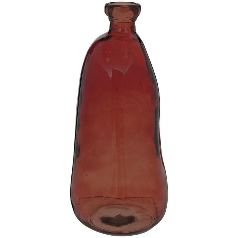foto del prodotto atmosphera vaso per bottiglie uly in vetro riciclato h51cm ambra cr ateur d int rieur