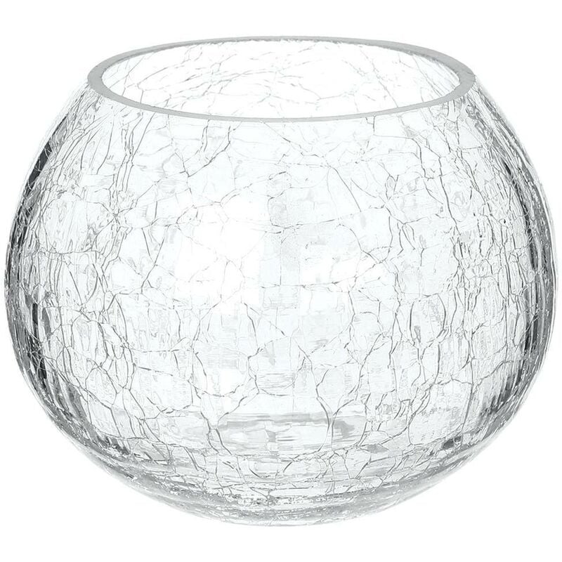 foto del prodotto atmosphera vaso per candele in vetro crepato h10cm cr ateur d int rieur