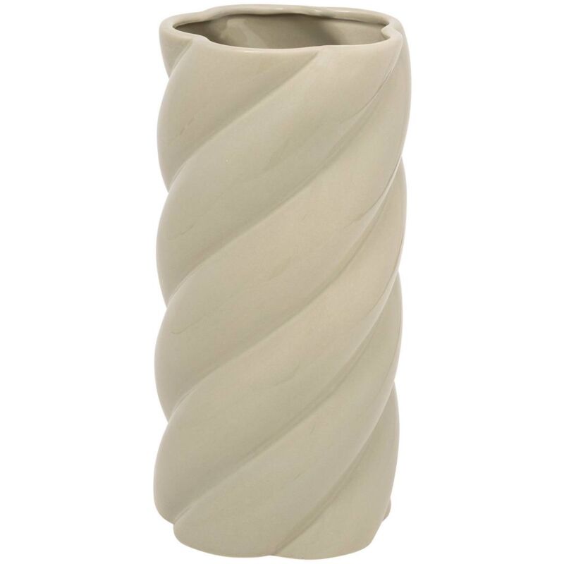 foto del prodotto atmosphera vaso ritorto coby in ceramica verde chiaro h25,5 cm cr ateur d int rieur