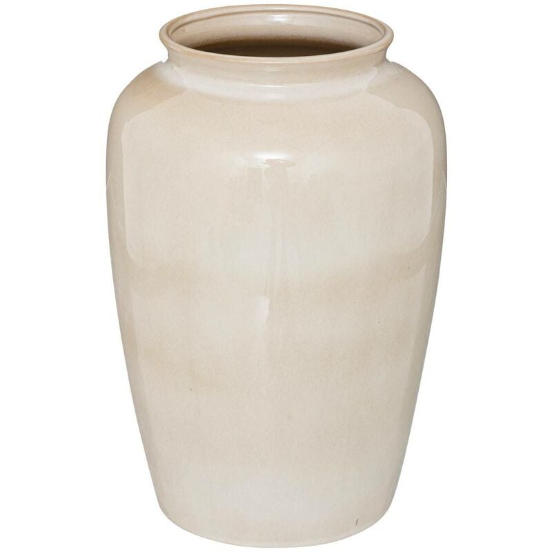 foto del prodotto atmosphera vaso vista mare in ceramica beige h29,5 cm cr ateur d int rieur