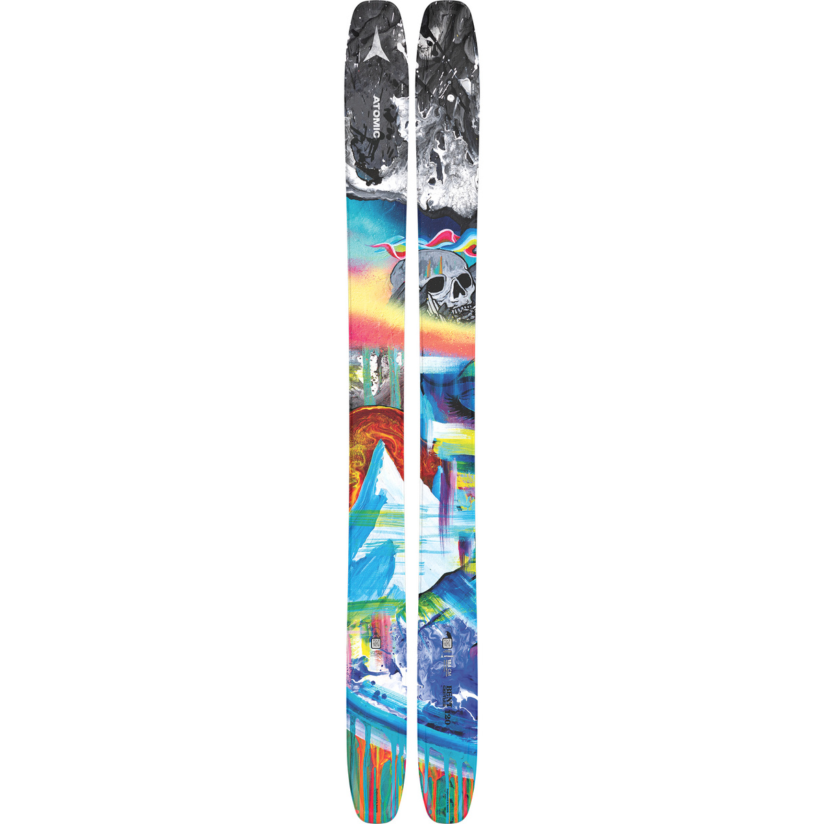 foto del prodotto atomic sci da freeride 24 25 bent chetler 120