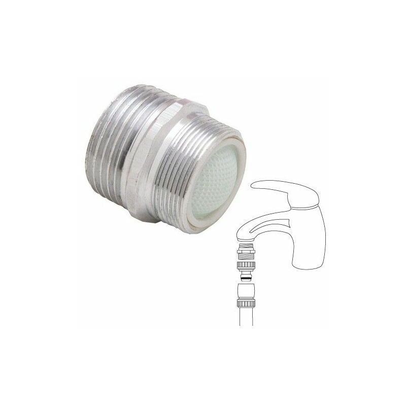 foto del prodotto atomizzatore adattatore saturnia m24 x 3 4 .