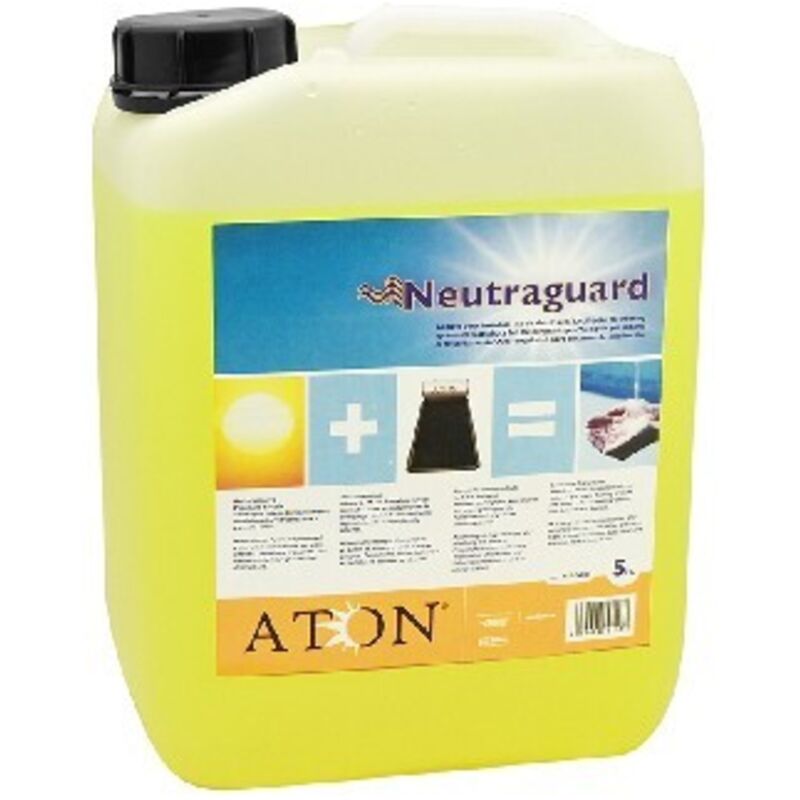 foto del prodotto aton liquido termovettore per impianto pannelli solari ferqlima 5 lt blu