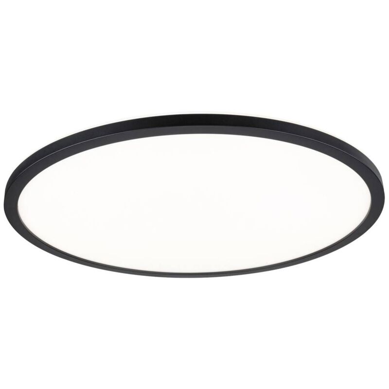 foto del prodotto atria shine 70999 plafoniera led 22 w bianco caldo nero paulmann