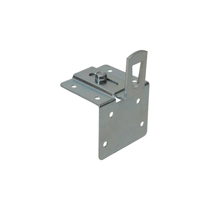 foto del prodotto attaccaglia regolabile per fissaggio pensili a muro 45 x 45 mm.