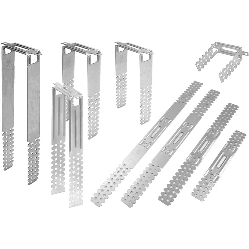 foto del prodotto attacchi diretti 75 250mm, accessori per cartongesso per profili cd, attacchi per soffitto es60 125 mm, 10 pezzi