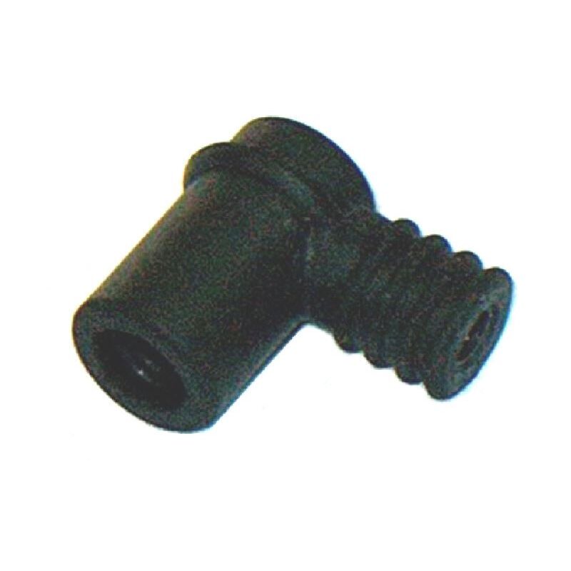 foto del prodotto attacco candela pipetta cappuccio 5 mm con innesto a vite terminale removibile
