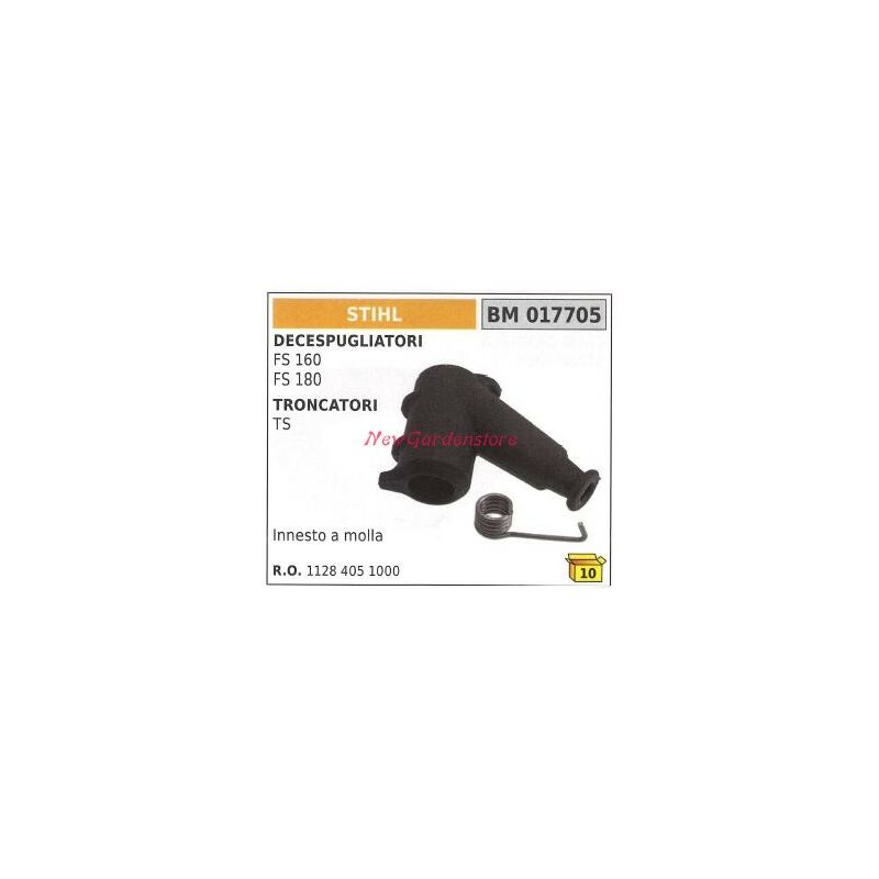 foto del prodotto attacco candela pipetta cappuccio stihl decespugliatore fs 160 180 017705