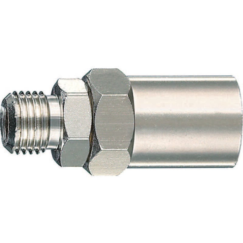 foto del prodotto attacco filettato maschio con mascherina attacco 1 4m per tubo mm.6x14 art.10 c