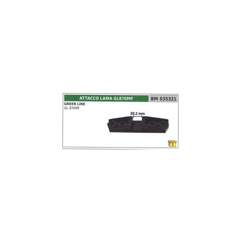 foto del prodotto attacco lama per motofalciatrice green line gl 870 mf