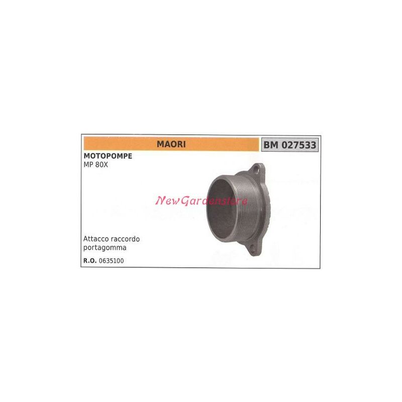 foto del prodotto attacco raccordo portagomma maori motopompa mp 80x 027533