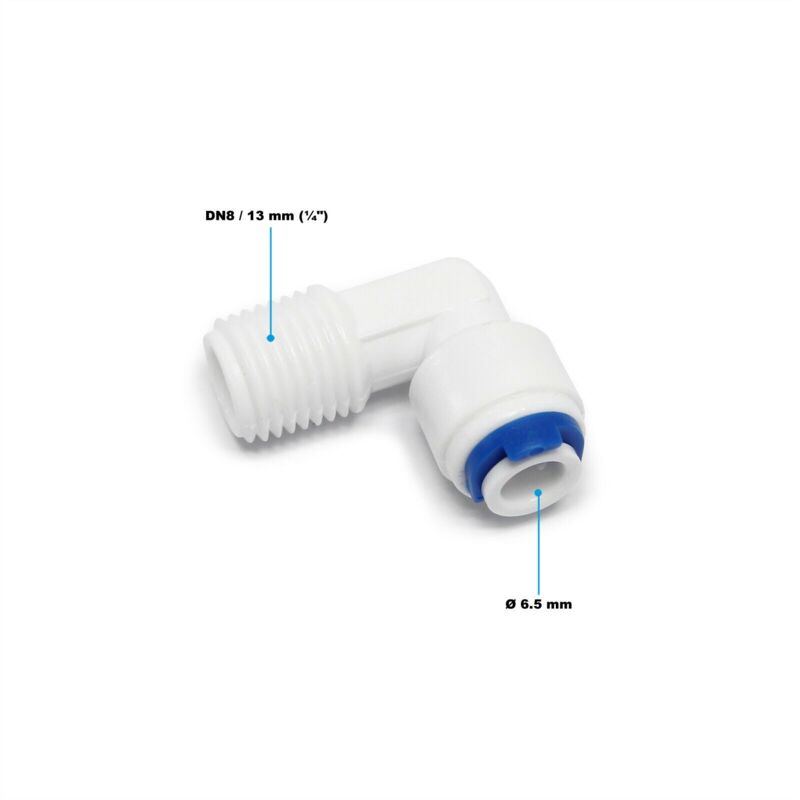 foto del prodotto attacco tubo jaco 1 8inch 3.175mm ag 90 160002123