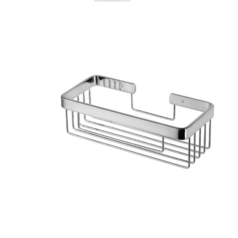 foto del prodotto attractive mensola doccia dimensione maxi frontale 1 ripiano cromata codice prod a111007cr aquasanit