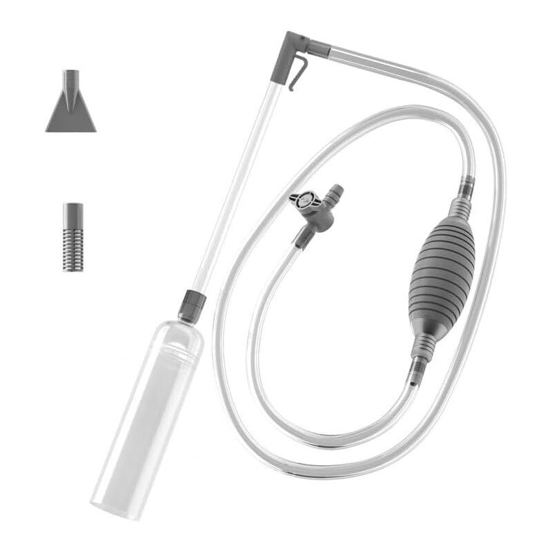 foto del prodotto attrezzi per il cambio dell acqua per acquari, pulitore per ghiaia per acquari, pompa a sifone per acquari, kit per la pulizia di acquari, per vasche