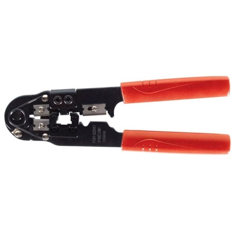 foto del prodotto attrezzo di crimpatura per connettore modulare 8p8c rj45