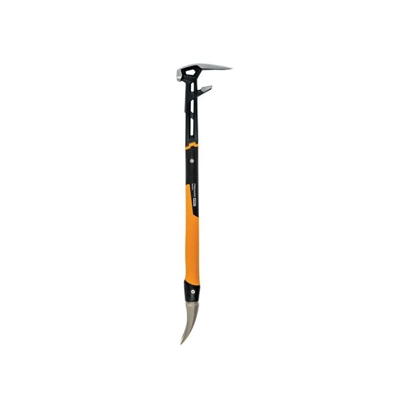 foto del prodotto attrezzo di demolizione isocore l per diversi lavori di demolizione, lunghezza 75,3 cm, peso 2,6 g, nero arancione, 1027221 fiskars