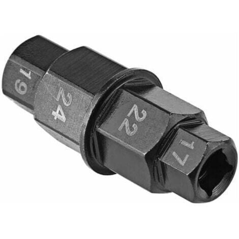 foto del prodotto attrezzo per asse esagonale per moto chiave esagonale a brugola per adattatore per perno mozzo ruota anteriore 17 mm 19 mm 22 mm 24 mm 1 pz. 