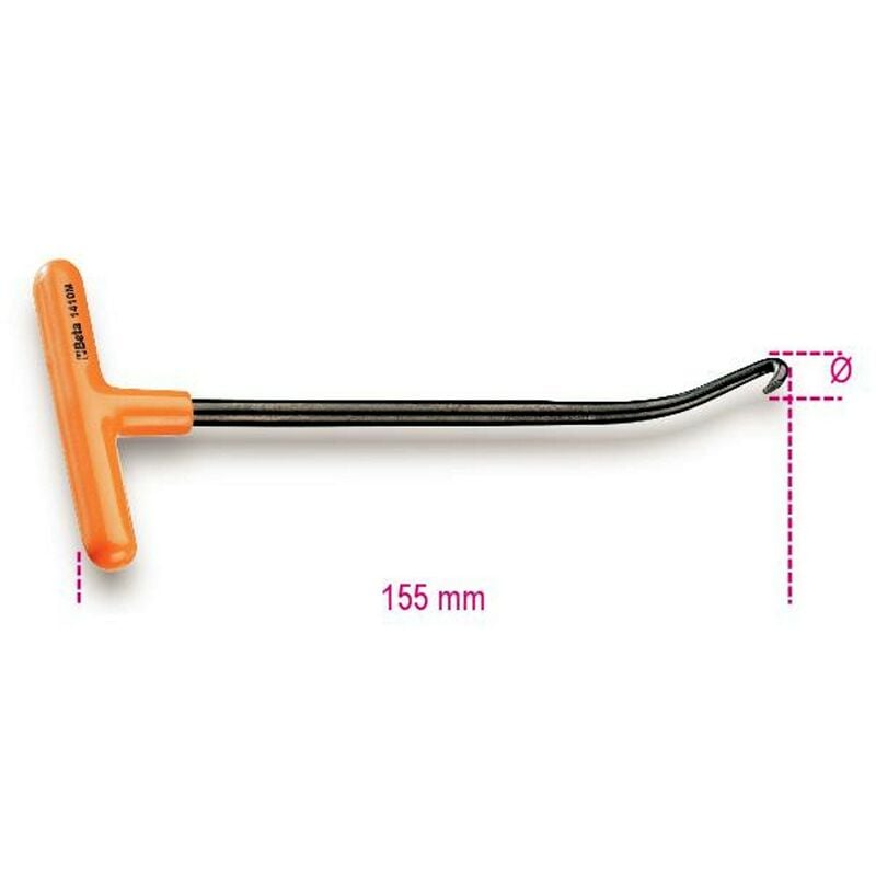 immagine 0 del prodotto attrezzo utensile ad uncino per trazione molle art. 1410 beta