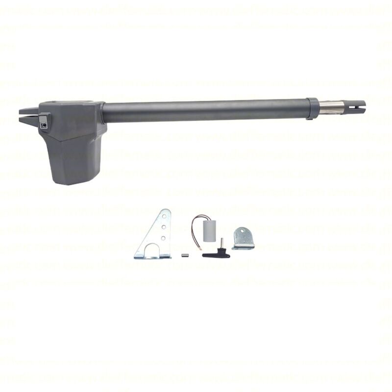 foto del prodotto attuatore bhg corsa 400 230v pistone sinistro sx cancello battente motore 220v