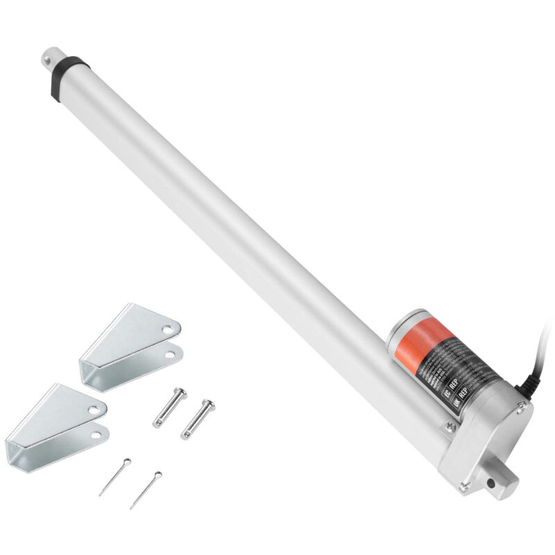 foto del prodotto attuatore lineare da 18 ad alto carico 12 v, attuatore lineare da 330 libbre 1500 n e velocit di 0,19 s attuatore di movimento lineare. fornito