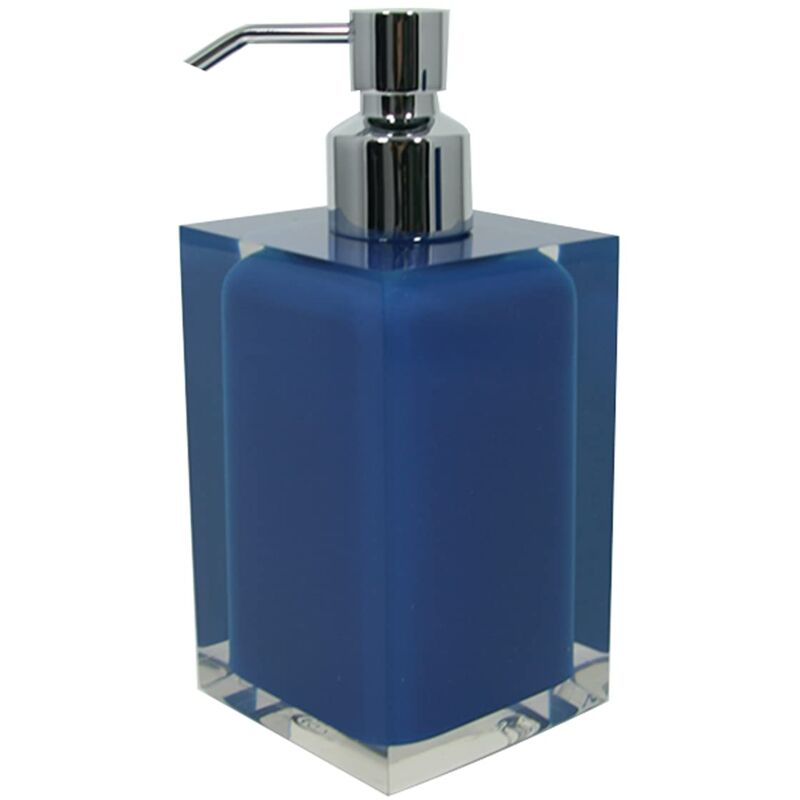 foto del prodotto auckland dosasapone bagno, blu, 16.2 x 7 x 7 cm gedy