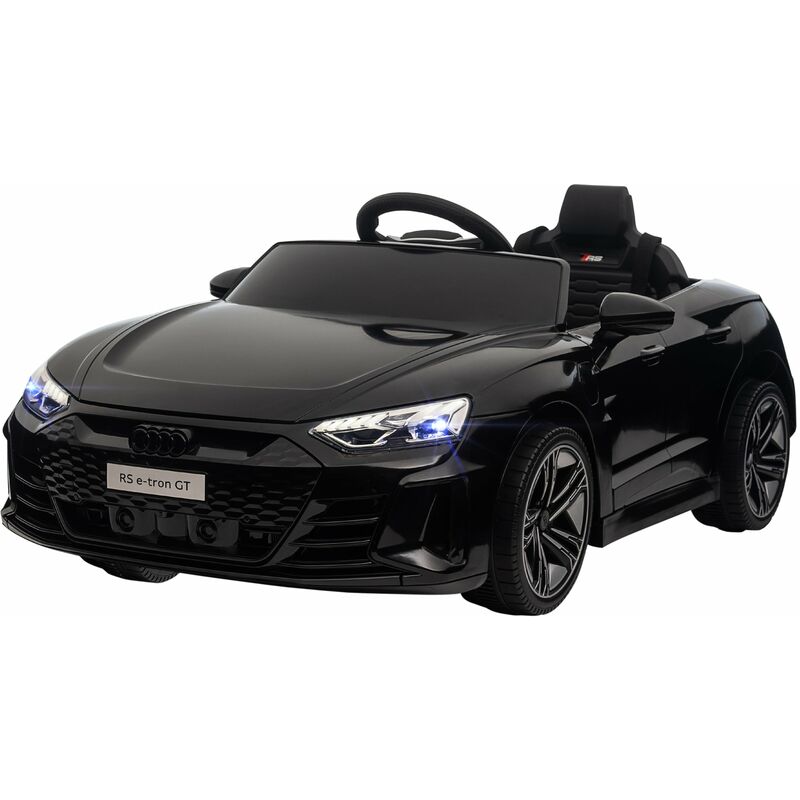 foto del prodotto audi macchina elettrica per bambini 12v con licenza e tron gt nera