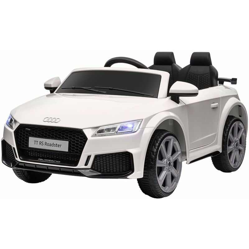 foto del prodotto audi macchina elettrica per bambini 12v con licenza tt bianco