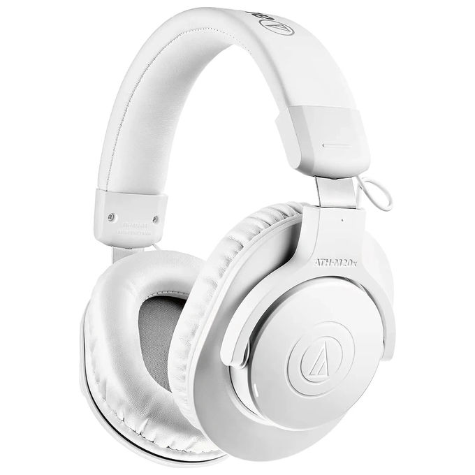 foto del prodotto audio technica ath m20xbt cuffia wireless entry professionale con microfono incorporato bianco