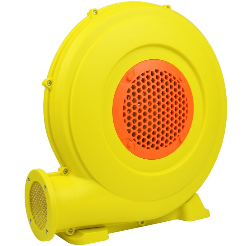 foto del prodotto aufun 750w ventilatore gonfiabile per castello divertimenti pompa ad aria elettrica con maniglia ventilatore continuo per giocattoli del vento con