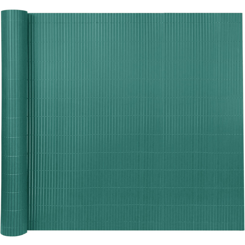 foto del prodotto aufun canniccio frangivista antivento divisorio decorativo recinzione da giardino pvc 90 x 500 cm, con fascette per cavi, per giardino frangivento