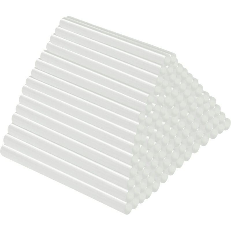 foto del prodotto aufun colla a caldo bastoni 11x200 mm, 2kg stick bastoncini di colla, per pistola mini colla a caldo, semitrasparente