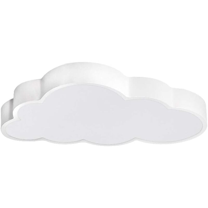 foto del prodotto aufun lampadina per soffitto a led da 48w, lampadina per soffitto a forma di nuvole con telecomando, lampadina a nuvole regolabile in intensit ,