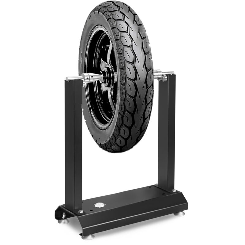 foto del prodotto aufun motorcycle bilancing machine, bilanciamento del bordo pneumatico, per quasi tutti i cerchi di motocicletta e scooter, 40x19x50 cm