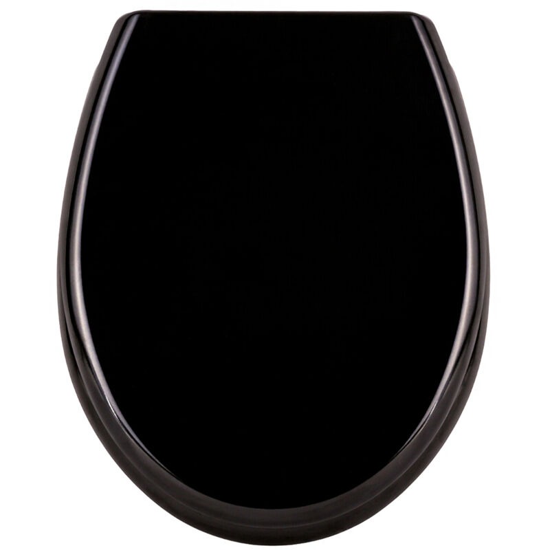 foto del prodotto aufun sedile wc con chiusura ammortizzata sedile wc in plastica dura antibatterico sedile wc in duroplast misura universale, moltitudine di motivi