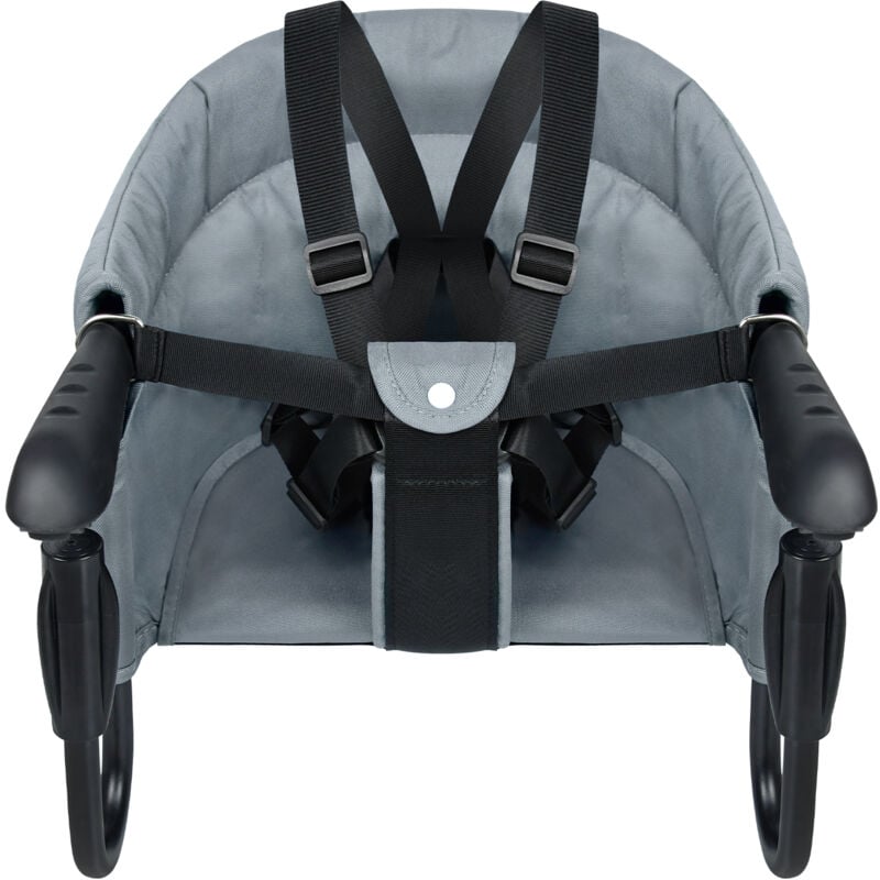 foto del prodotto aufun seggiolone per beb seggiolino da tavolo con morsetti antiscivolo con cintura di sicurezza, per bambini 6 36 mesi e per casa e in viaggio, grado