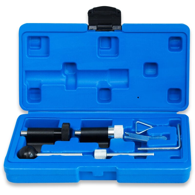 foto del prodotto aufun set di attrezzi per cambio cinghia dentata, per albero motore 1.2, 1.4, 1.9, 2.0 tdi pd sdi tdi blu