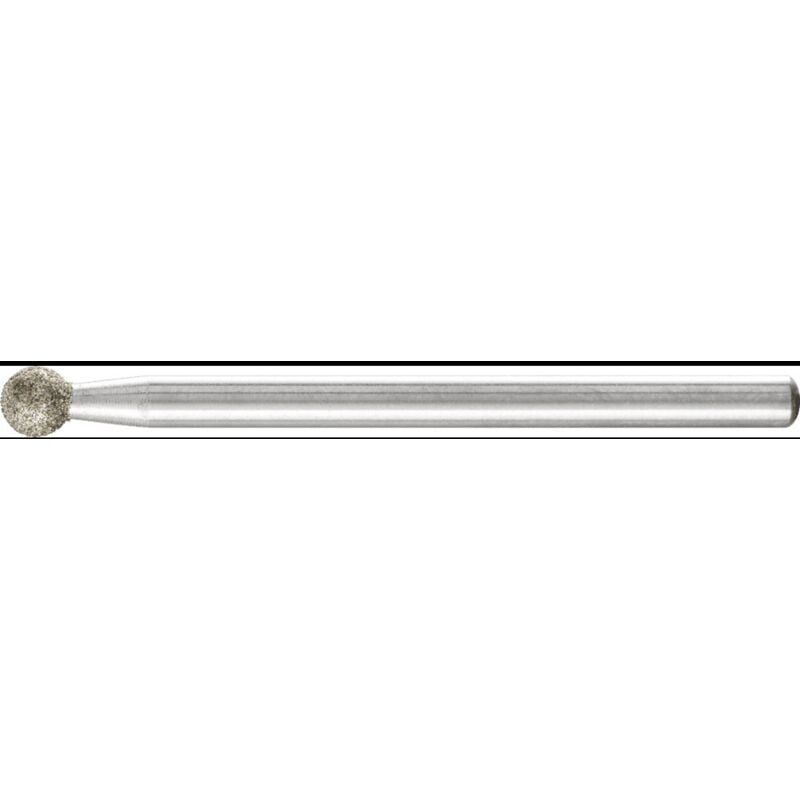 foto del prodotto august r ggeberg gmbh co.kg disco diamantato sulla palla stelo dku, diametro 4 mm, lunghezza della coda 41 mm, stelo 3 millimetri