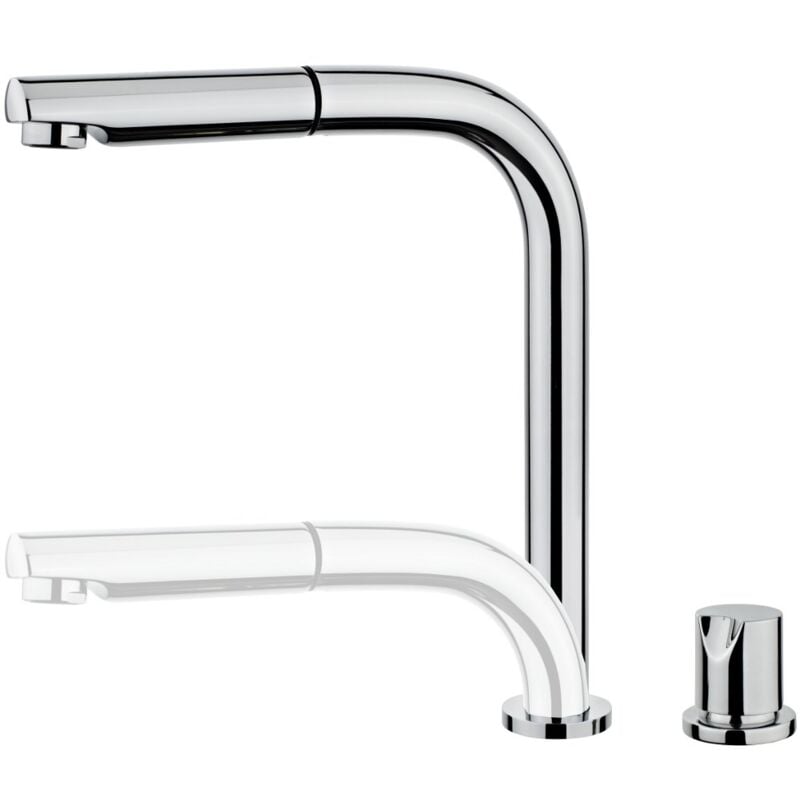 foto del prodotto auk 983 rubinetto argento teka