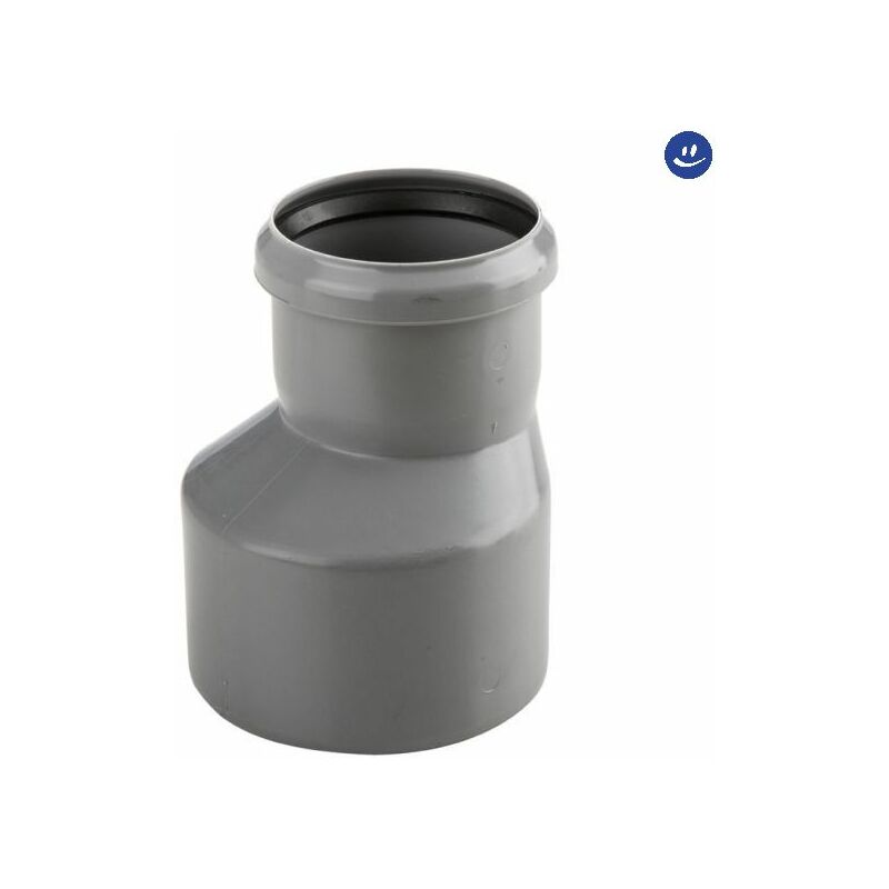 foto del prodotto aumento eccentrico maschio femmina ad innesto in pp con guarnizione serie ed tech tipo a 75 f 110 m wavin