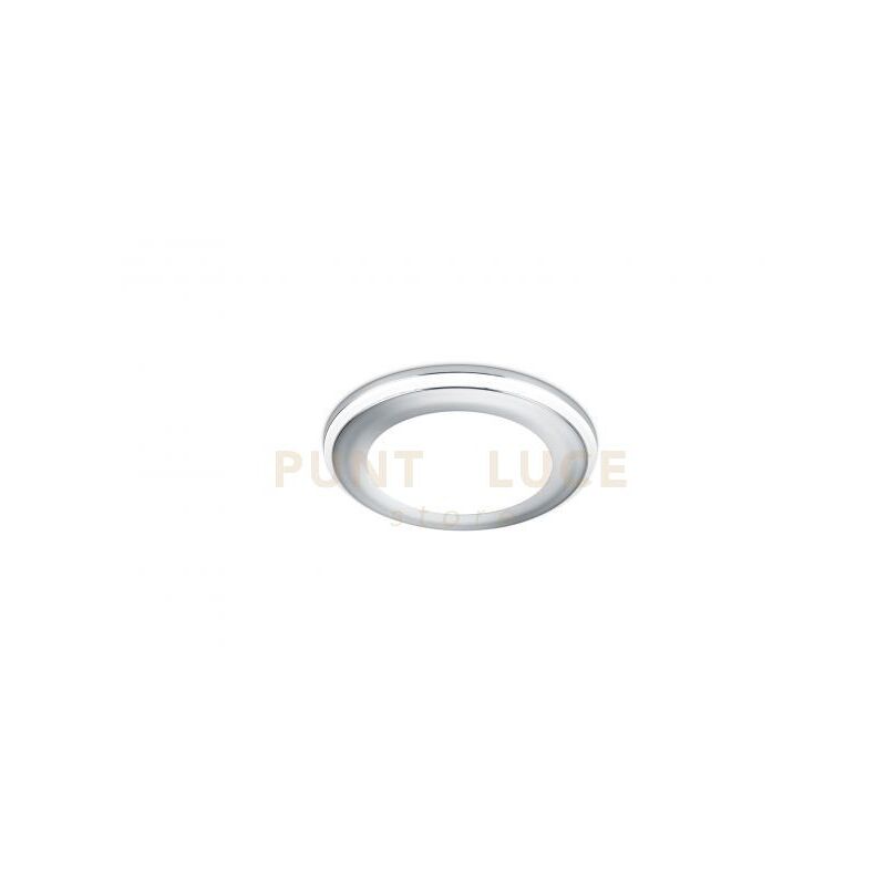 foto del prodotto aura faretto da incasso plastica cromata tripla accensione indipendente d. 8,2cm 5w 450lm 3000k