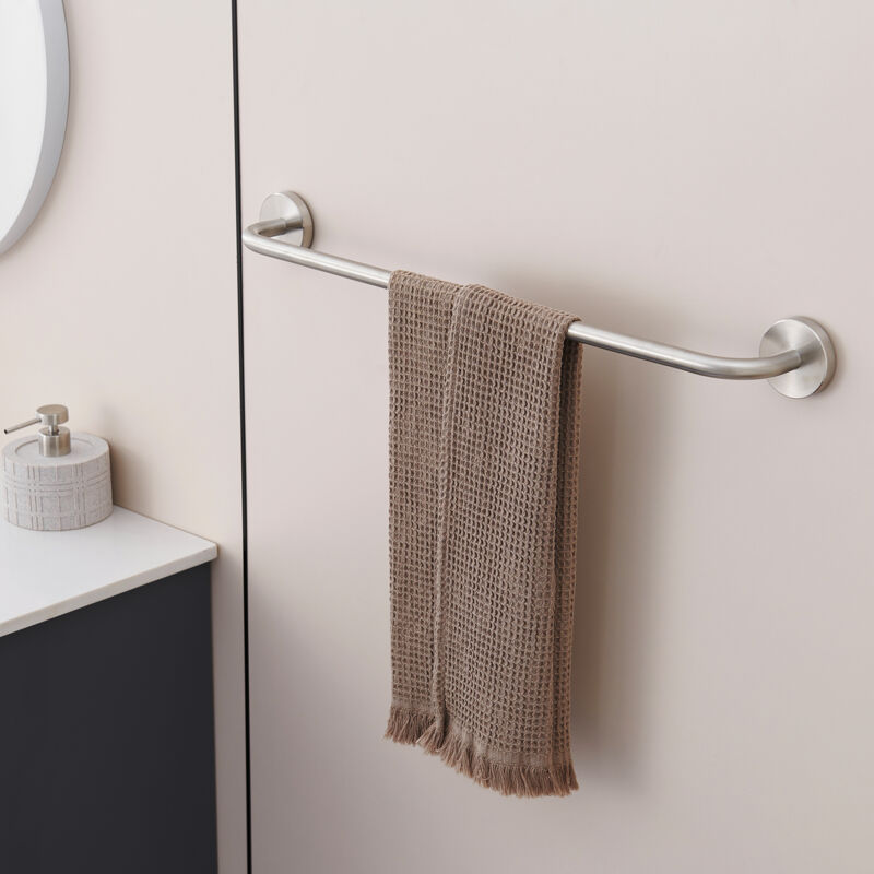 foto del prodotto auralum max portasciugamani in acciaio inox portasciugamani da bagno portasciugamani da bagno 60 cm portasciugamani da doccia a parete finitura