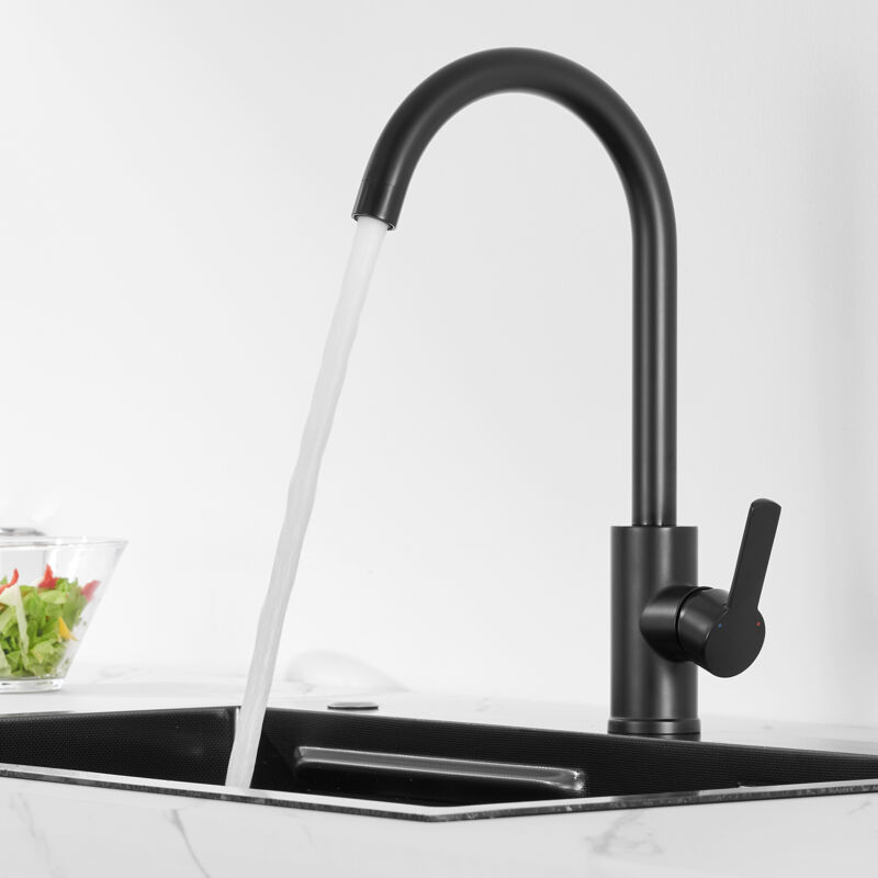 foto del prodotto auralum max rubinetto da cucina, rubinetto da cucina girevole a 360 ad alta pressione, miscelatore da cucina in acciaio inossidabile, rubinetto