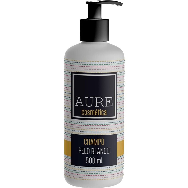 foto del prodotto aure shampoo per animali shampoo per animali domestici con pelo bianco sbroglia e fornisce morbidezza rafforza e fornisce brillantezza facile