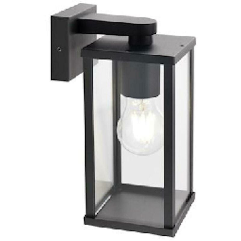 foto del prodotto aurea applique in basso nero e27 177 06 sovil