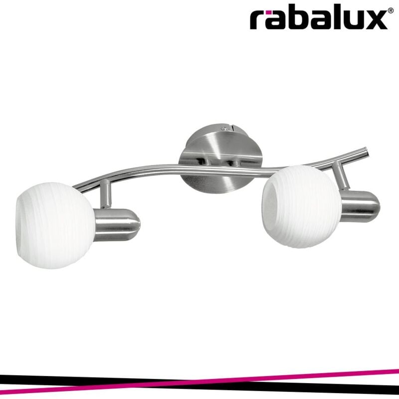 foto del prodotto aurel, spot, 2 lights, white striped