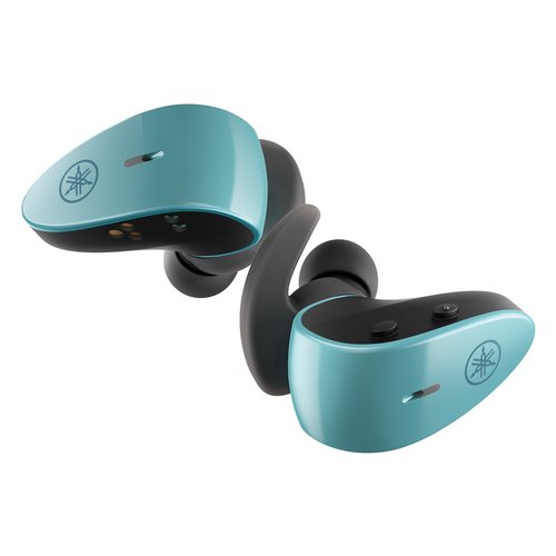 foto del prodotto auricolari microfono bluetooth yamaha tw es5agr sport tws green