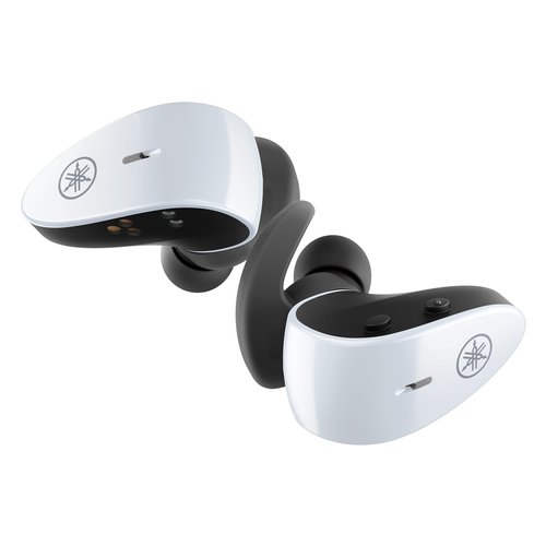 foto del prodotto auricolari microfono bluetooth yamaha tw es5awh sport tws white