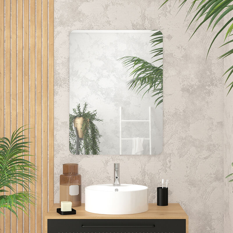 foto del prodotto aurlane specchio reversibile 80x60cm go rectangular 60