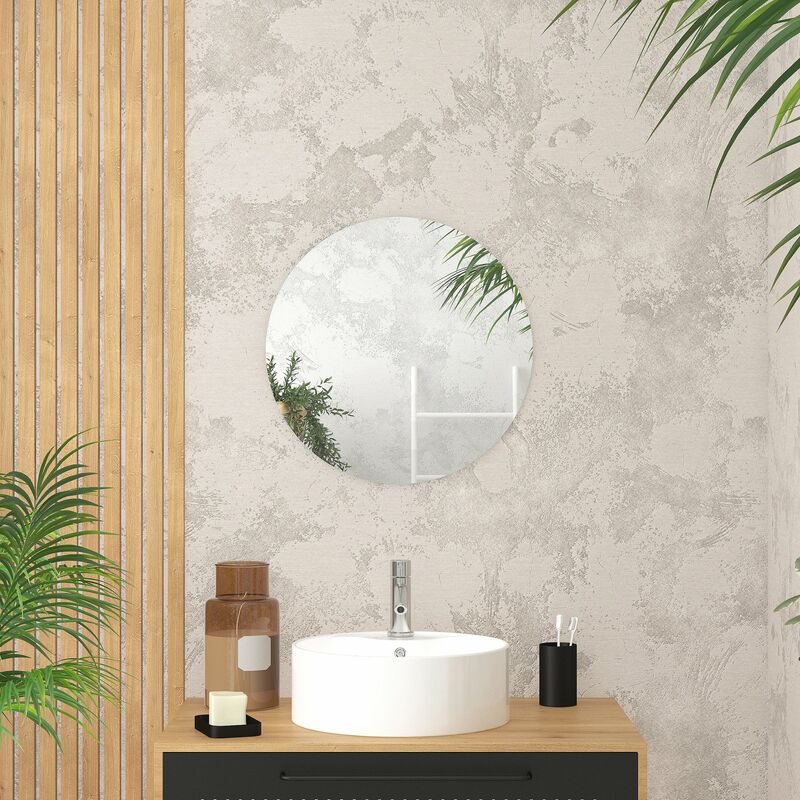 foto del prodotto aurlane specchio rotondo 50x50x4cm go round 50